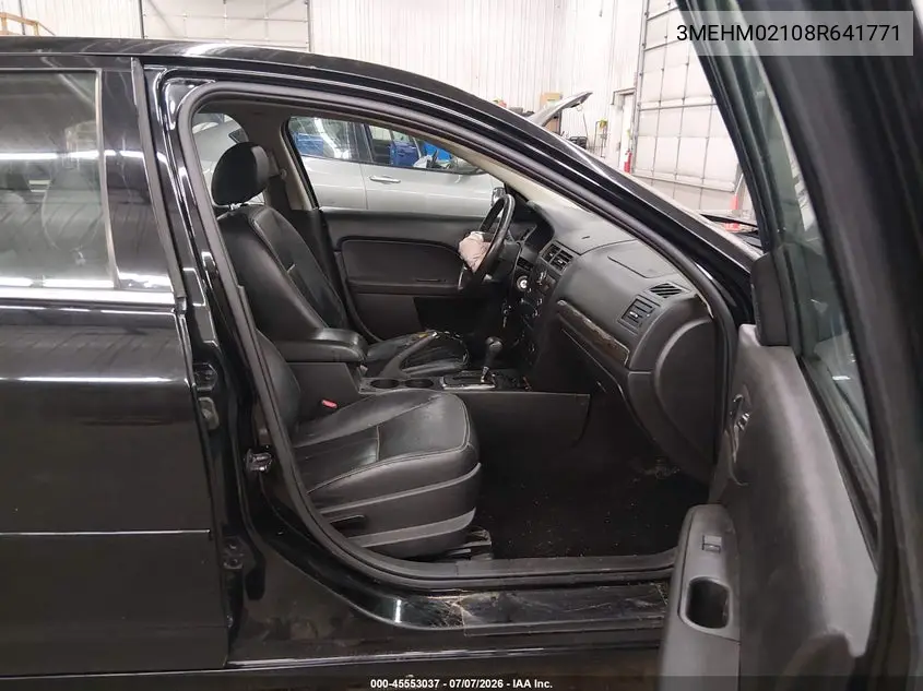 2008 Mercury Milan V6 Premier VIN: 3MEHM02108R641771 Lot: 45553037