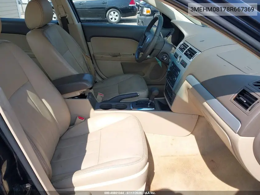 2008 Mercury Milan V6 Premier VIN: 3MEHM08178R667369 Lot: 45601344