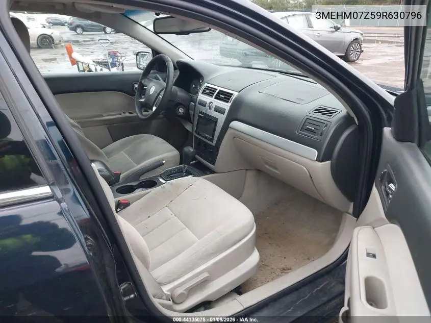 2009 Mercury Milan I4 VIN: 3MEHM07Z59R630796 Lot: 44135075