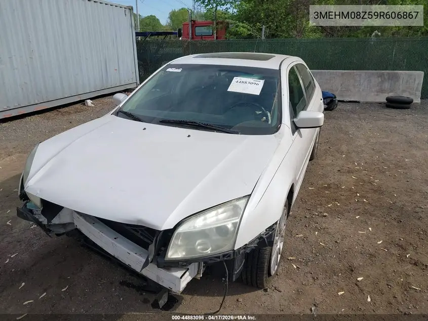 2009 Mercury Milan I4 Premier VIN: 3MEHM08Z59R606867 Lot: 44883096