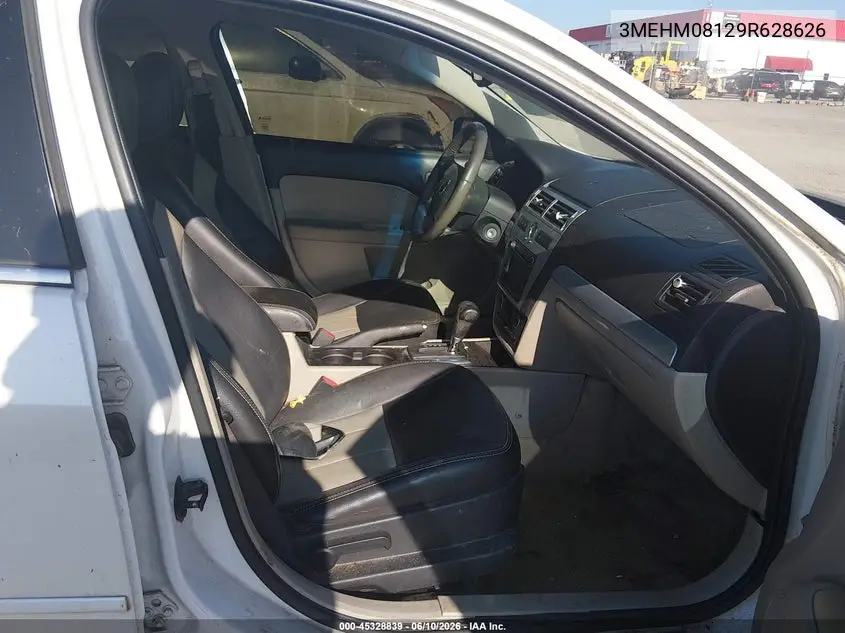 2009 Mercury Milan V6 Premier VIN: 3MEHM08129R628626 Lot: 45328839
