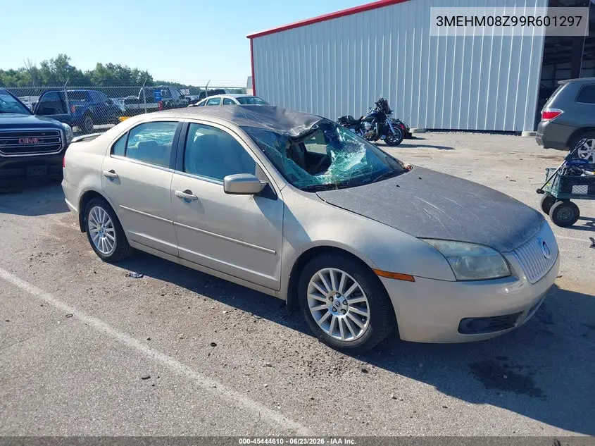 2009 Mercury Milan I4 Premier VIN: 3MEHM08Z99R601297 Lot: 45444610