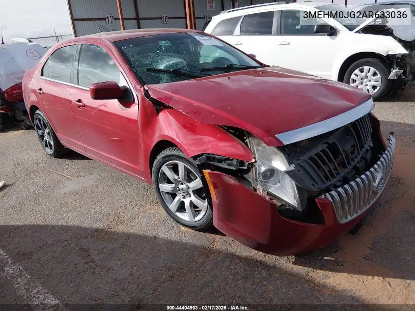 2010 Mercury Milan Premier VIN: 3MEHM0JG2AR633036 Lot: 44404953