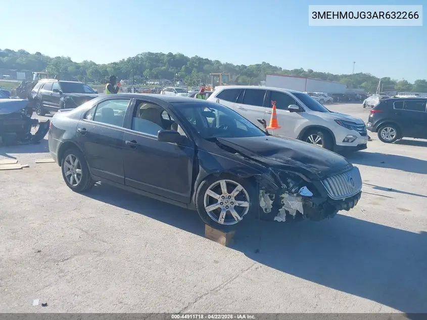 2010 Mercury Milan Premier VIN: 3MEHM0JG3AR632266 Lot: 44911718