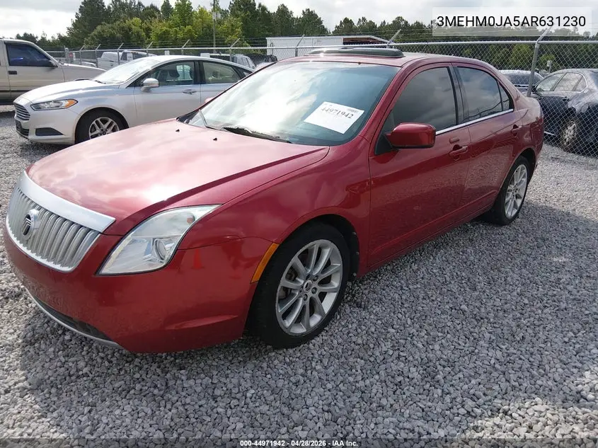2010 Mercury Milan Premier VIN: 3MEHM0JA5AR631230 Lot: 44971942