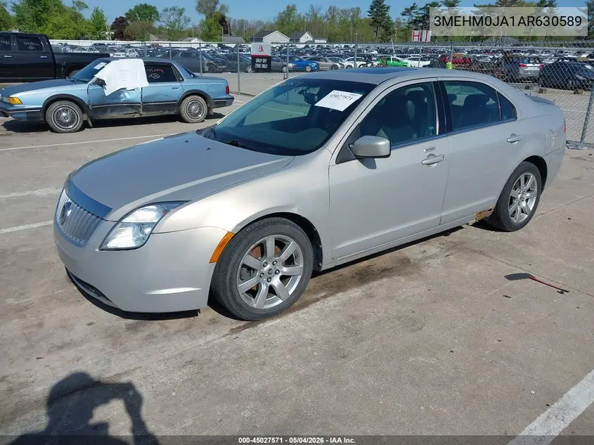 2010 Mercury Milan Premier VIN: 3MEHM0JA1AR630589 Lot: 45027571