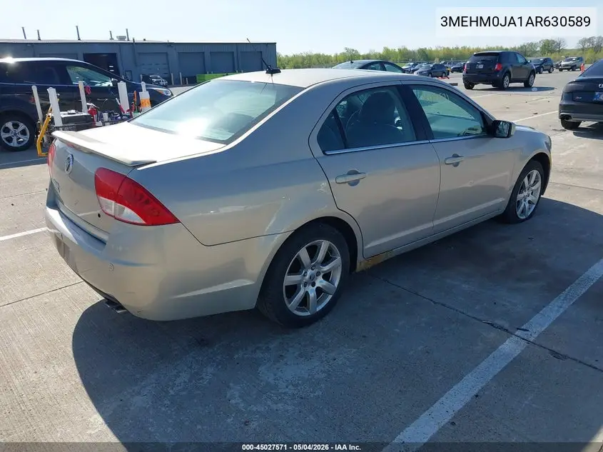 2010 Mercury Milan Premier VIN: 3MEHM0JA1AR630589 Lot: 45027571