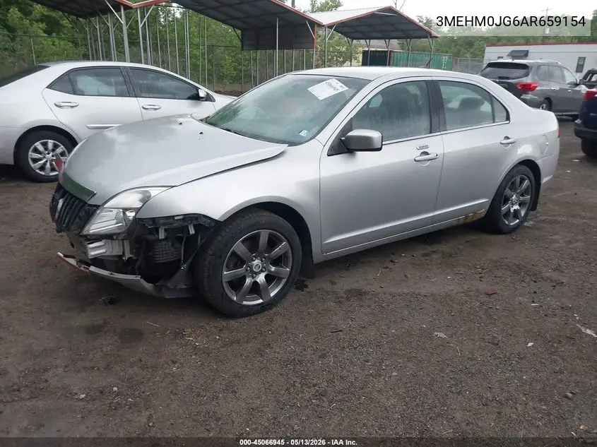 2010 Mercury Milan Premier VIN: 3MEHM0JG6AR659154 Lot: 45066945