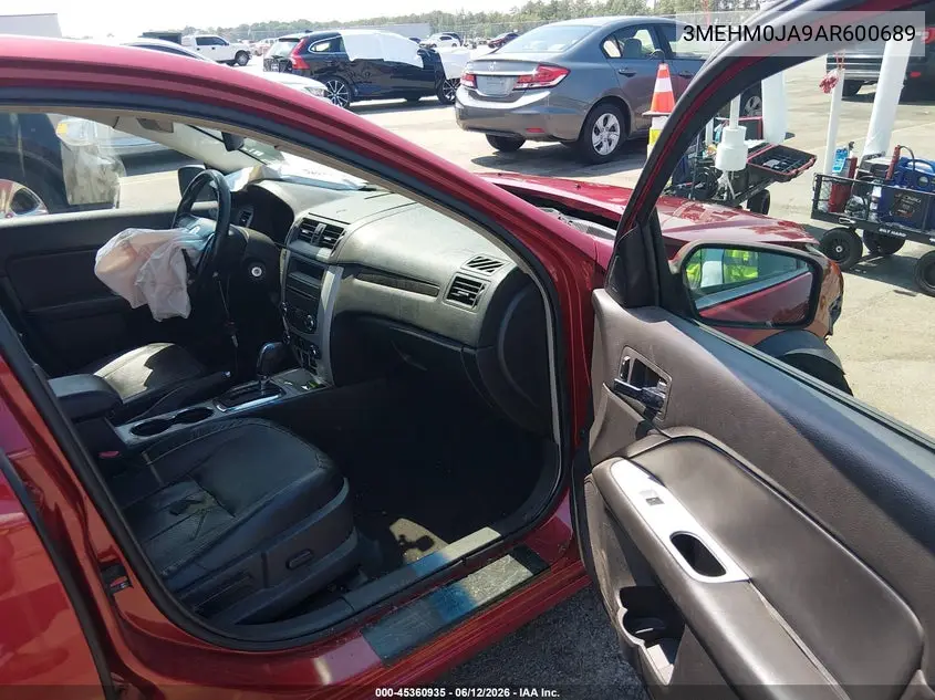 2010 Mercury Milan Premier VIN: 3MEHM0JA9AR600689 Lot: 45360935