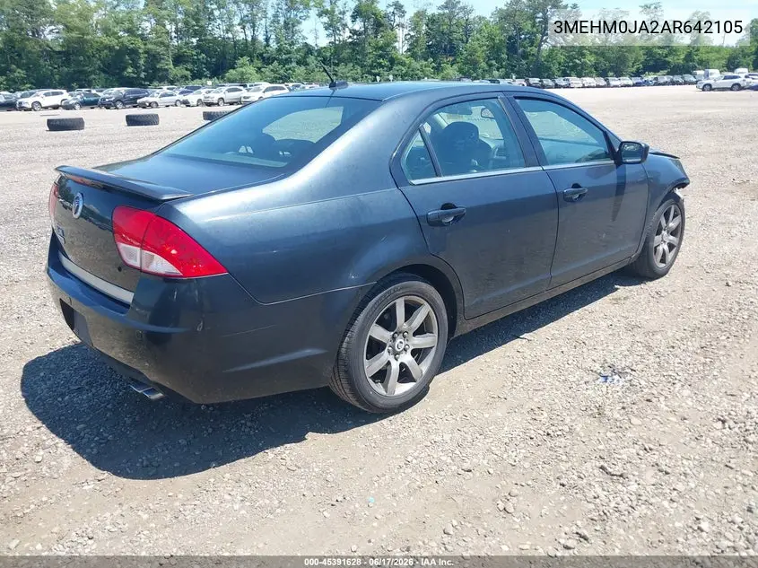 2010 Mercury Milan Premier VIN: 3MEHM0JA2AR642105 Lot: 45391628