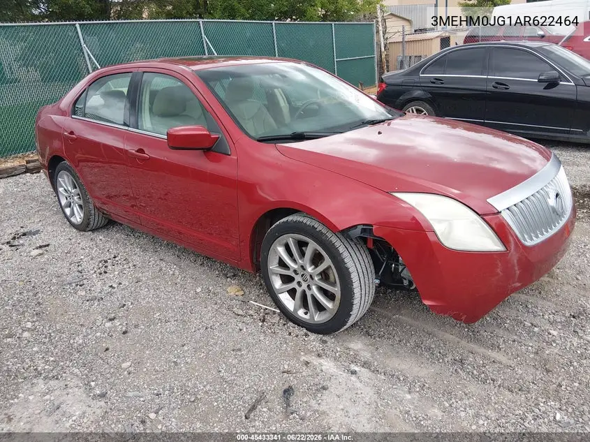 2010 Mercury Milan Premier VIN: 3MEHM0JG1AR622464 Lot: 45433341