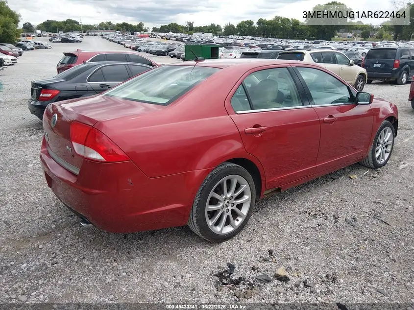 2010 Mercury Milan Premier VIN: 3MEHM0JG1AR622464 Lot: 45433341