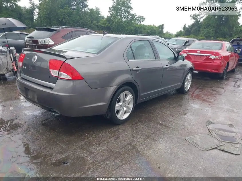 2010 Mercury Milan VIN: 3MEHM0HA0AR623963 Lot: 45453736