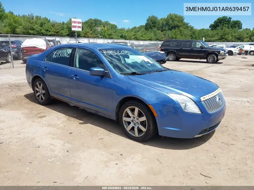 2010 Mercury Milan Premier VIN: 3MEHM0JG1AR639457 Lot: 45456663