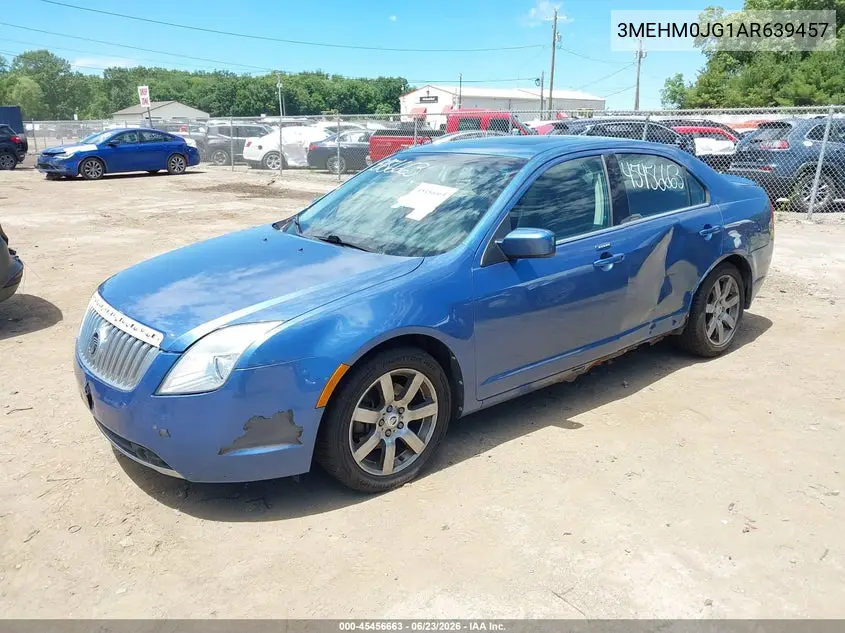 2010 Mercury Milan Premier VIN: 3MEHM0JG1AR639457 Lot: 45456663