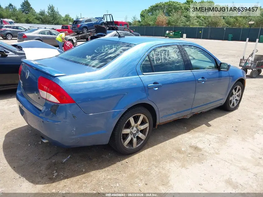 2010 Mercury Milan Premier VIN: 3MEHM0JG1AR639457 Lot: 45456663