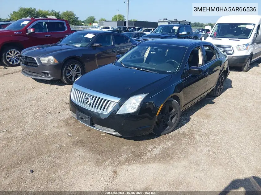 2010 Mercury Milan VIN: 3MEHM0HA5AR665366 Lot: 45548934
