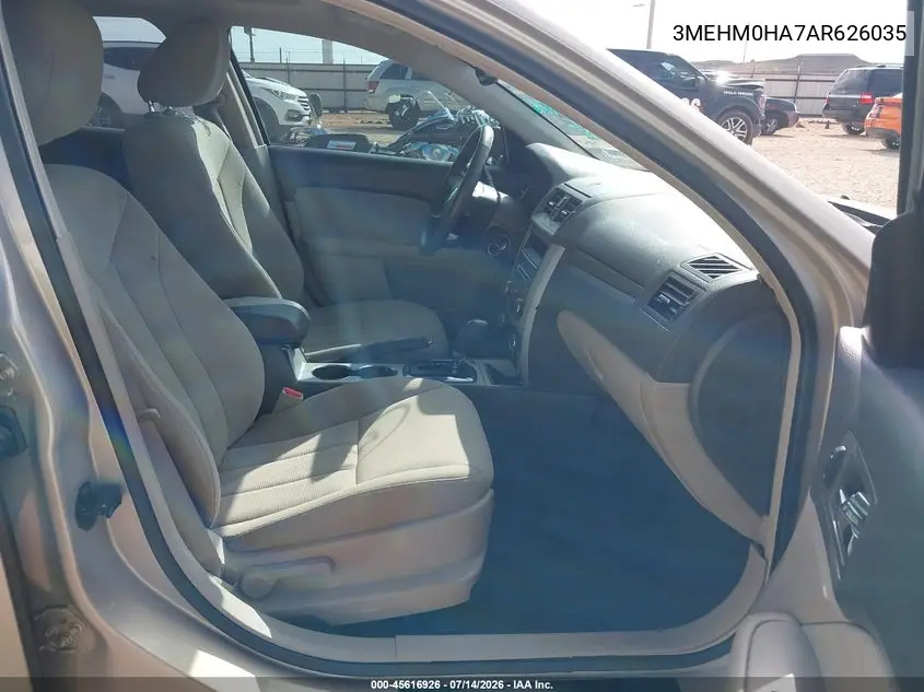 2010 Mercury Milan VIN: 3MEHM0HA7AR626035 Lot: 45616926
