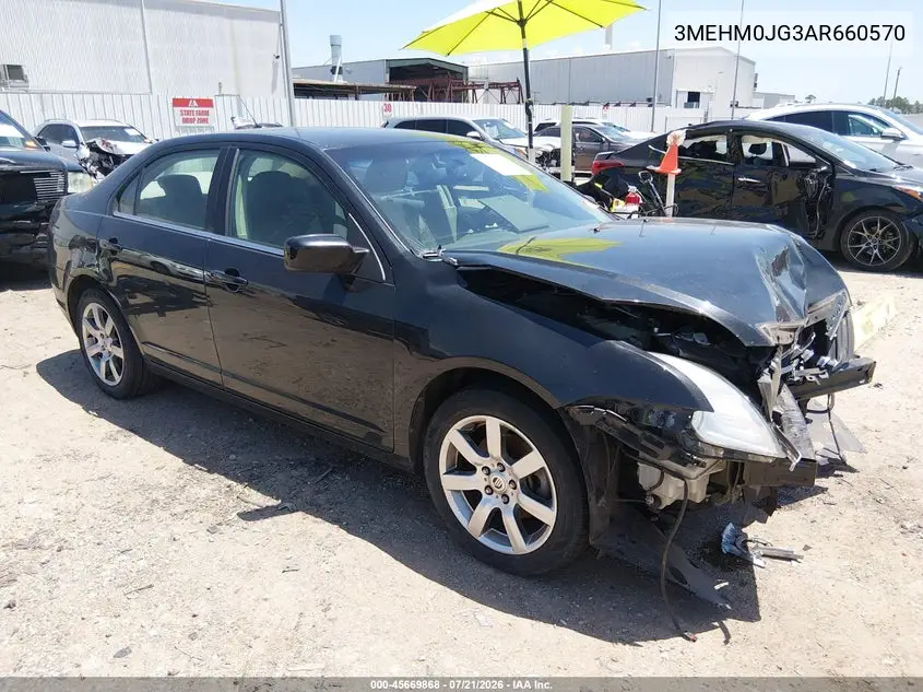 2010 Mercury Milan Premier VIN: 3MEHM0JG3AR660570 Lot: 45669868