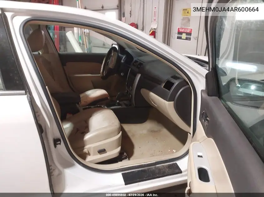 2010 Mercury Milan Premier VIN: 3MEHM0JA4AR600664 Lot: 45691852