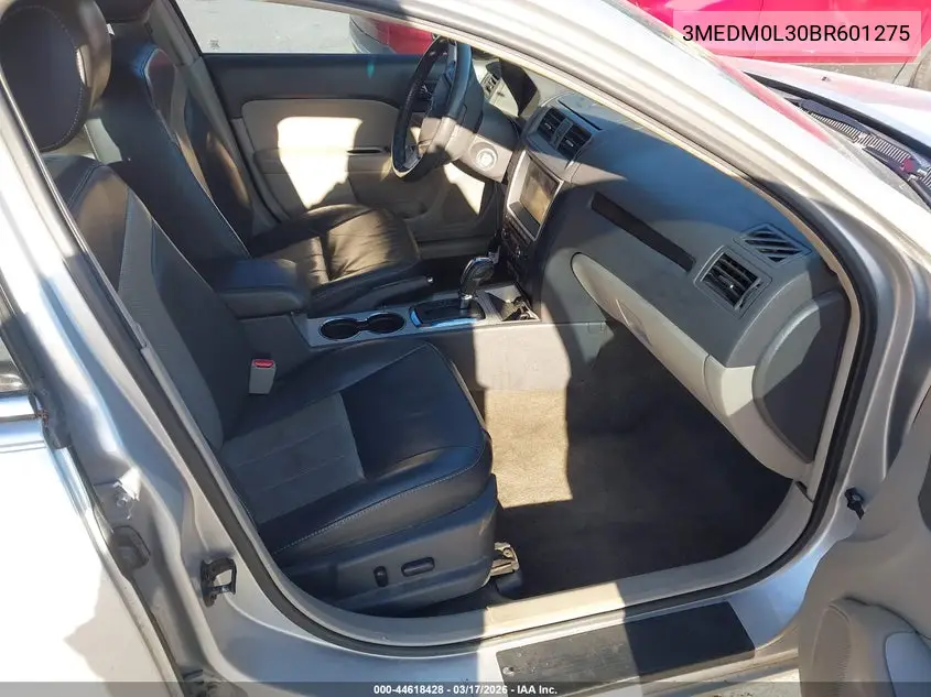 2011 Mercury Milan Hybrid VIN: 3MEDM0L30BR601275 Lot: 44618428