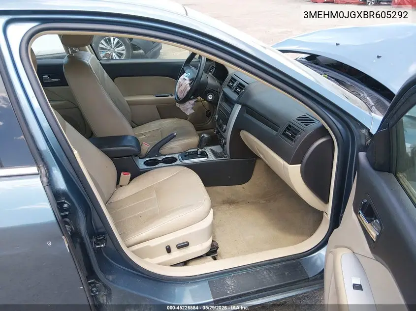 2011 Mercury Milan Premier VIN: 3MEHM0JGXBR605292 Lot: 45226584