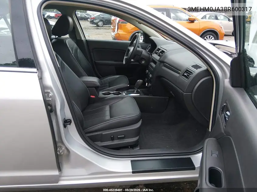 2011 Mercury Milan Premier VIN: 3MEHM0JA3BR600317 Lot: 45236481