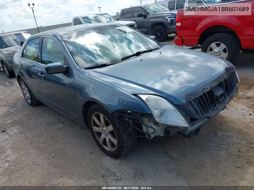 2011 Mercury Milan Premier VIN: 3MEHM0JA1BR601689 Lot: 45368728