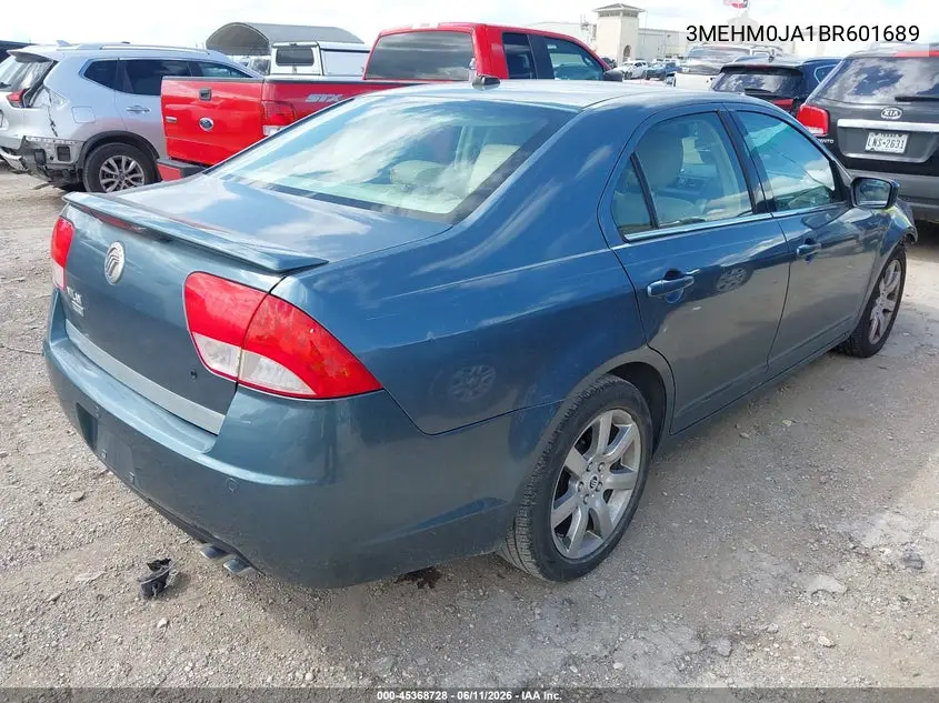 2011 Mercury Milan Premier VIN: 3MEHM0JA1BR601689 Lot: 45368728