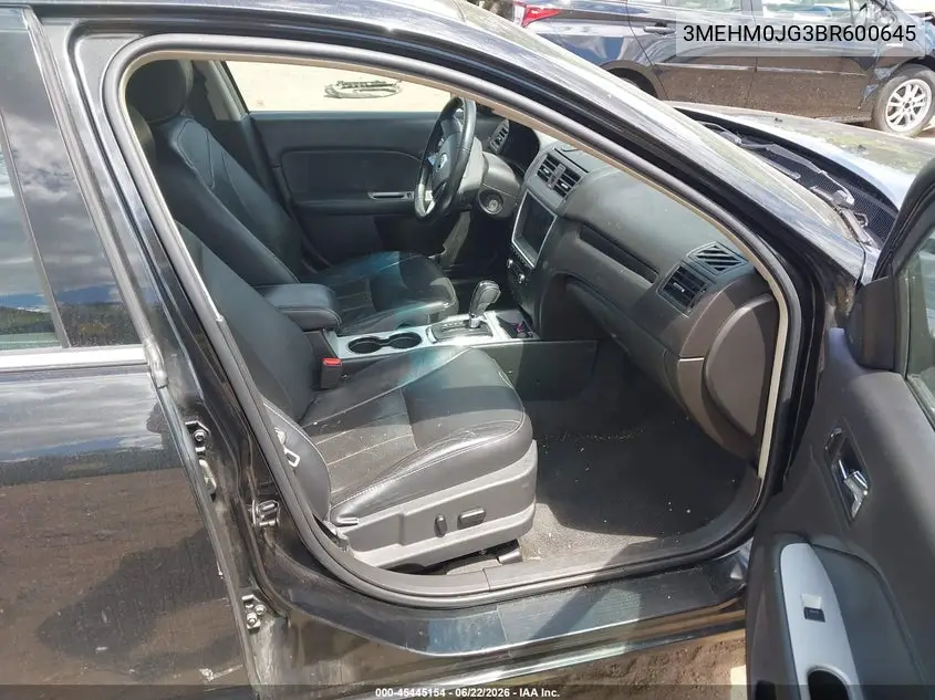 2011 Mercury Milan Premier VIN: 3MEHM0JG3BR600645 Lot: 45445154