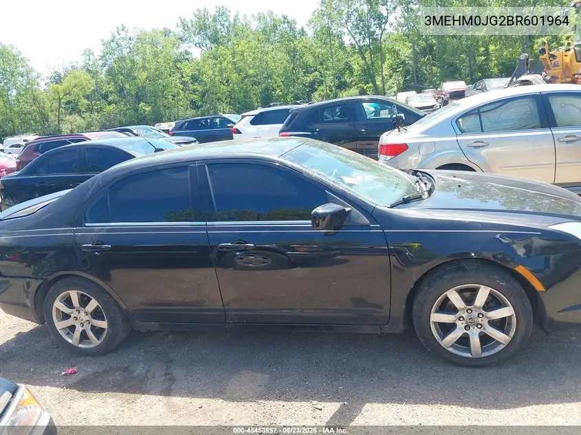 2011 Mercury Milan Premier VIN: 3MEHM0JG2BR601964 Lot: 45453657