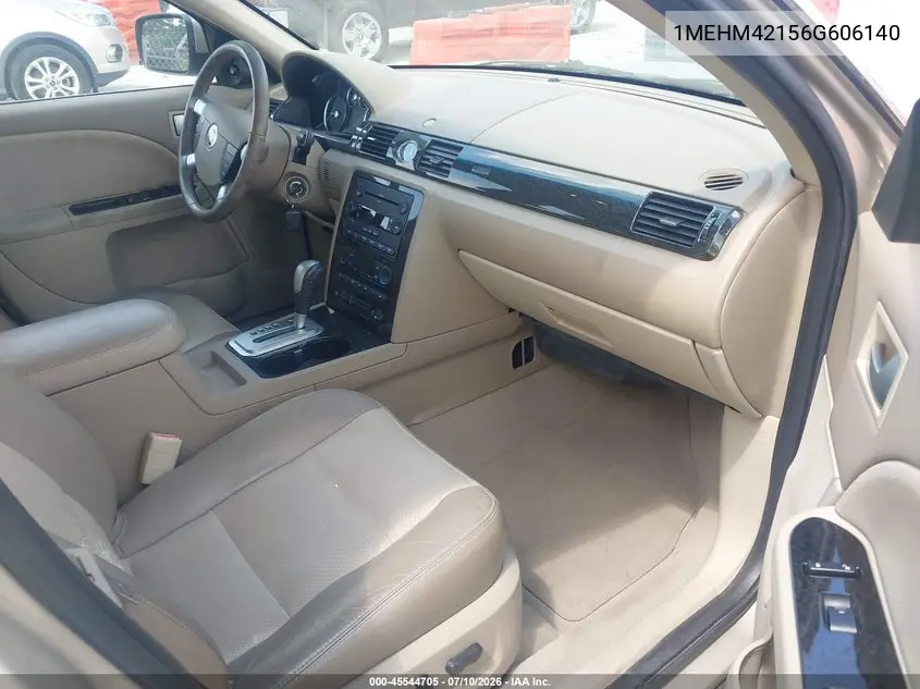 2006 Mercury Montego Premier VIN: 1MEHM42156G606140 Lot: 45544705