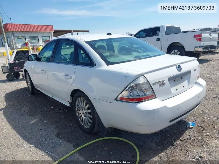 2007 Mercury Montego Premier VIN: 1MEHM42137G609703 Lot: 45020072