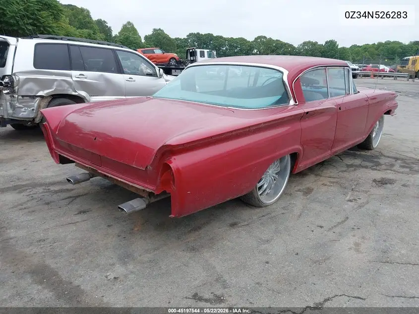 1960 Mercury Monterey VIN: 0Z34N526283 Lot: 45197544