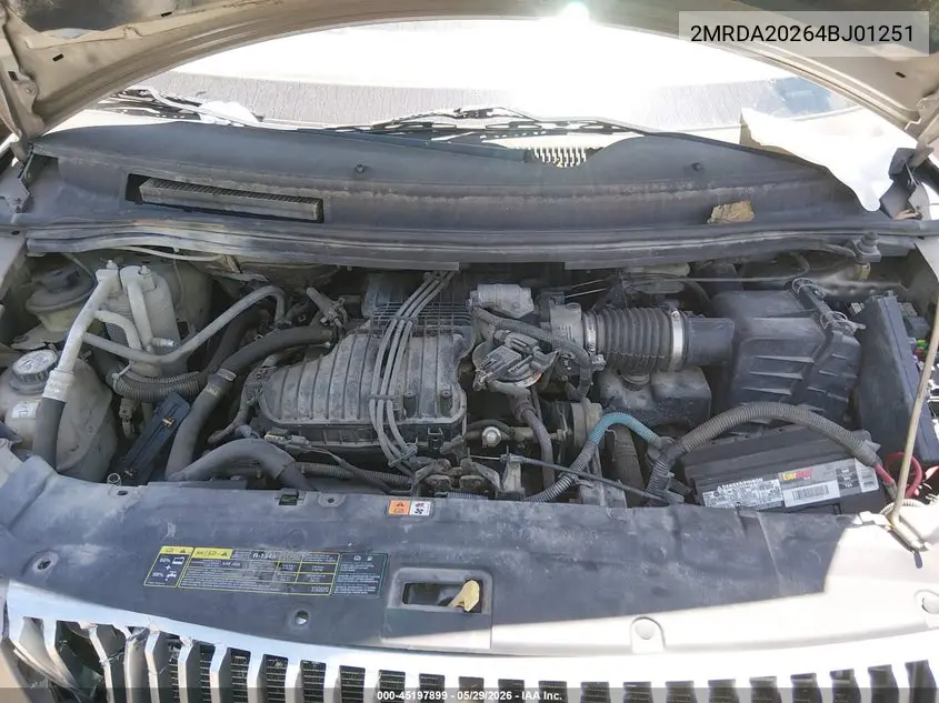 2004 Mercury Monterey VIN: 2MRDA20264BJ01251 Lot: 45197899