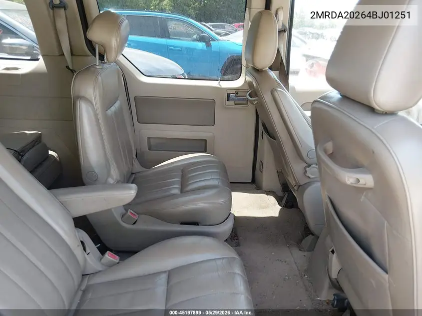 2004 Mercury Monterey VIN: 2MRDA20264BJ01251 Lot: 45197899