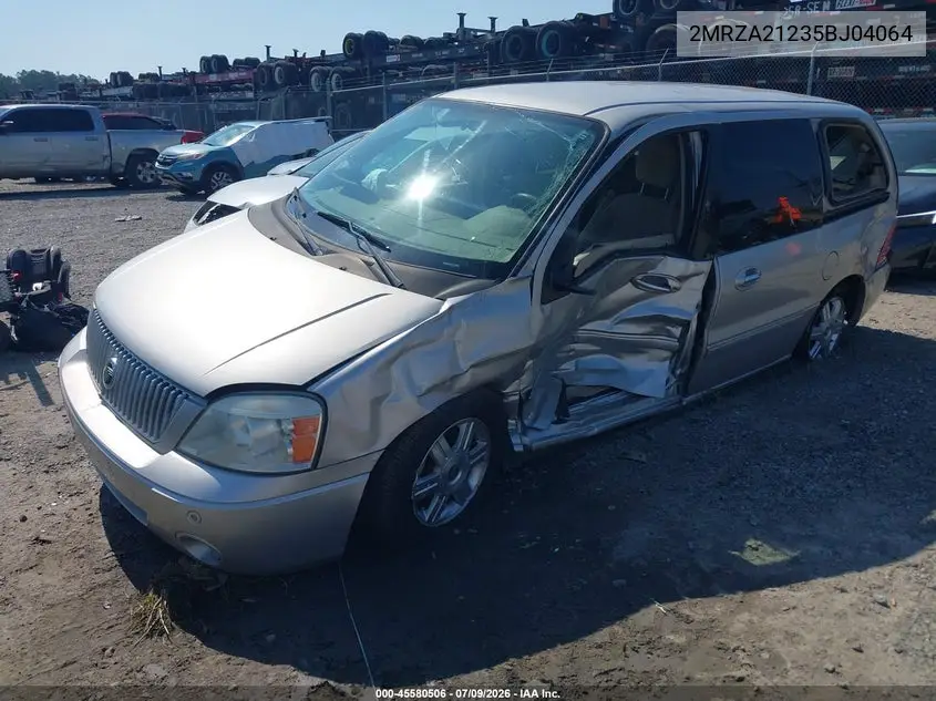 2005 Mercury Monterey Convenience VIN: 2MRZA21235BJ04064 Lot: 45580506