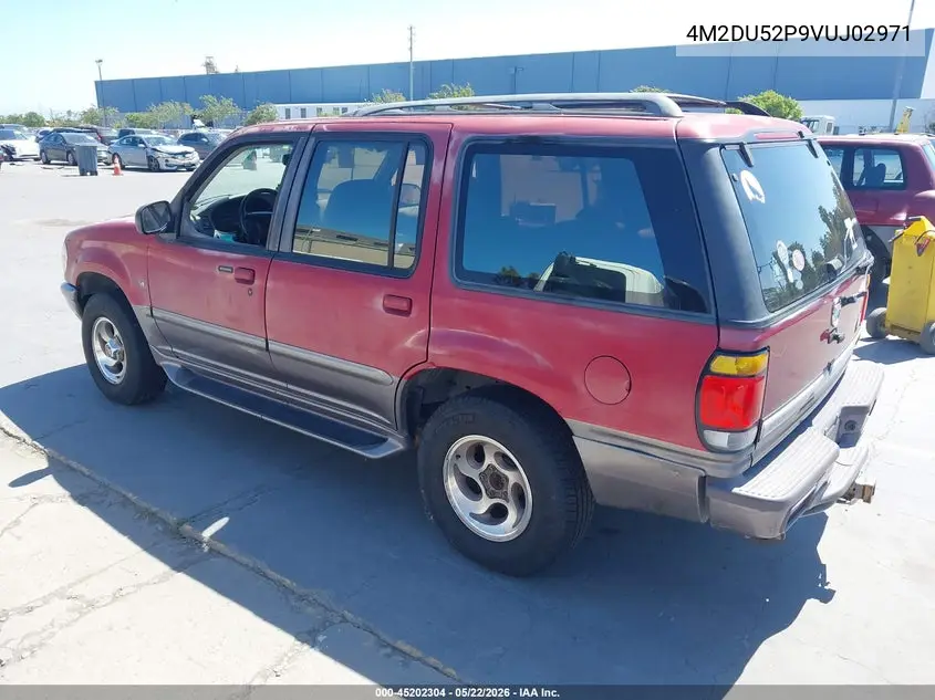 1997 Mercury Mountaineer VIN: 4M2DU52P9VUJ02971 Lot: 45202304