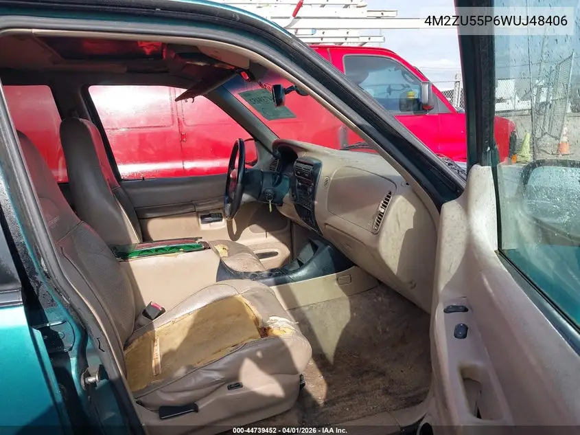1998 Mercury Mountaineer VIN: 4M2ZU55P6WUJ48406 Lot: 44739452