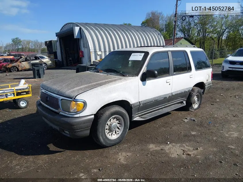 1998 Mercury Mountaineer VIN: 4M2ZU54E7WUJ29623 Lot: 45052784