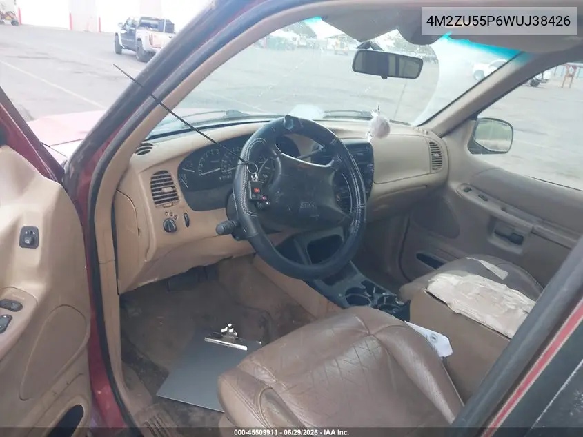 1998 Mercury Mountaineer VIN: 4M2ZU55P6WUJ38426 Lot: 45509911