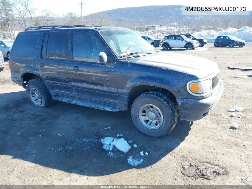 1999 Mercury Mountaineer VIN: 4M2DU55P6XUJ00173 Lot: 44234153