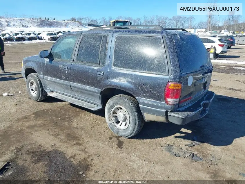 1999 Mercury Mountaineer VIN: 4M2DU55P6XUJ00173 Lot: 44234153