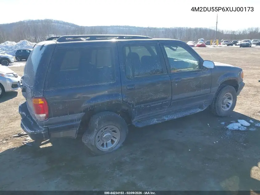 1999 Mercury Mountaineer VIN: 4M2DU55P6XUJ00173 Lot: 44234153