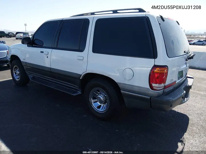 1999 Mercury Mountaineer VIN: 4M2DU55P0XUJ31208 Lot: 45133997