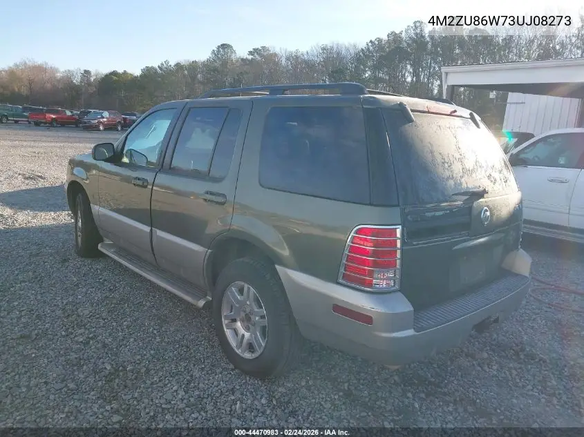 2003 Mercury Mountaineer VIN: 4M2ZU86W73UJ08273 Lot: 44470983