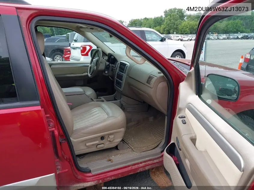 2003 Mercury Mountaineer VIN: 4M2DU86W63ZJ13073 Lot: 45384150