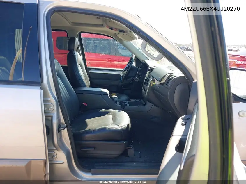 2004 Mercury Mountaineer VIN: 4M2ZU66EX4UJ20270 Lot: 44594294