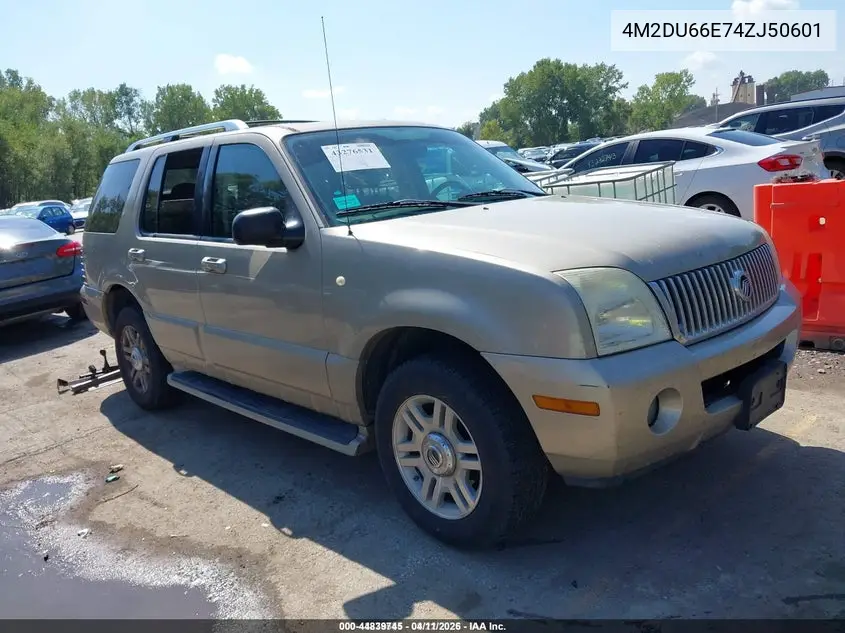 2004 Mercury Mountaineer VIN: 4M2DU66E74ZJ50601 Lot: 44839745