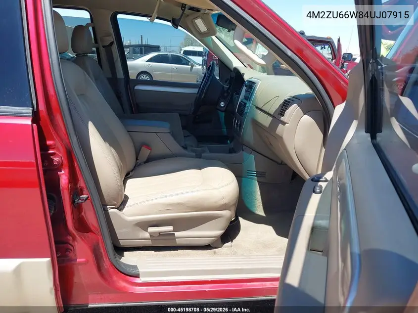 2004 Mercury Mountaineer VIN: 4M2ZU66W84UJ07915 Lot: 45198708